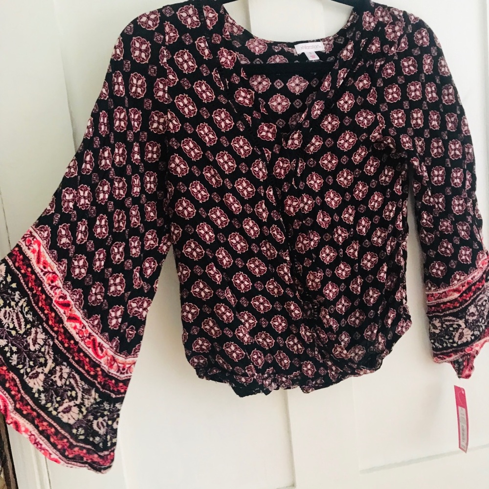 NWT Patterned Blouse